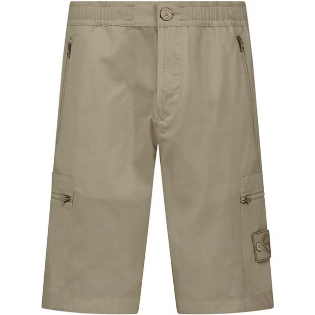 Stone Island Ghost Bermuda Shorts Beige Stone Island