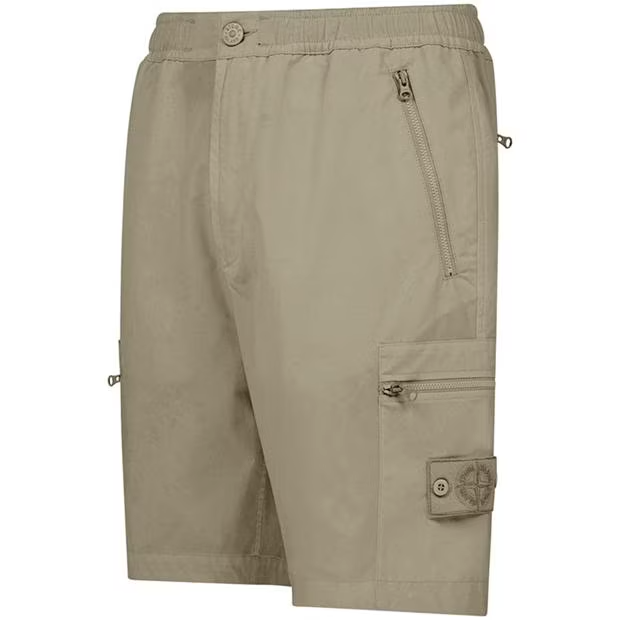 Stone Island Ghost Bermuda Shorts Beige Stone Island