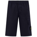 Stone Island Stretch Cargo Shorts Navy Stone Island