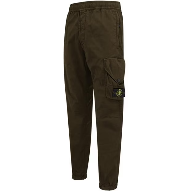 Stone Island Pocket Cargo Pants Olive Stone Island