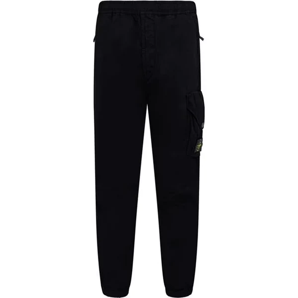 Stone Island New Pocket Cargo Pants Black Stone Island