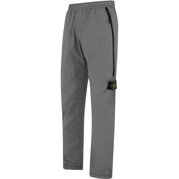 Stone Island Tela Zip Pants Grey Stone Island