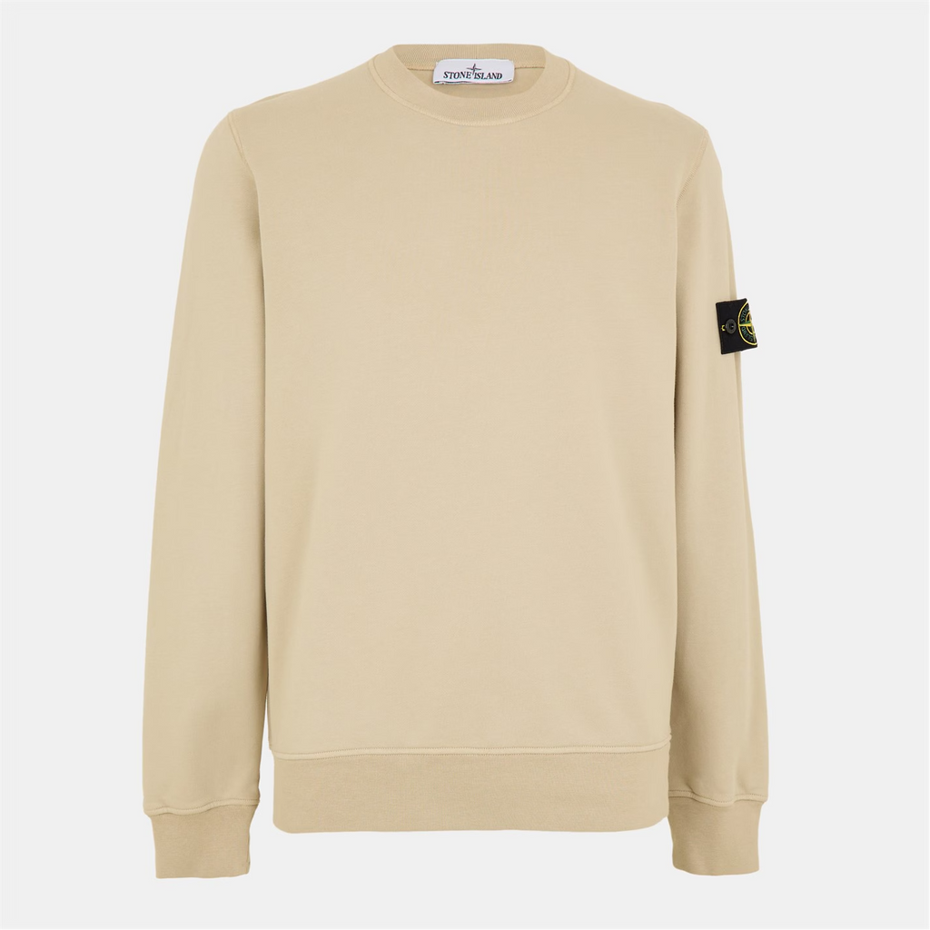 Stone Island Logo Sweatshirt Deserto