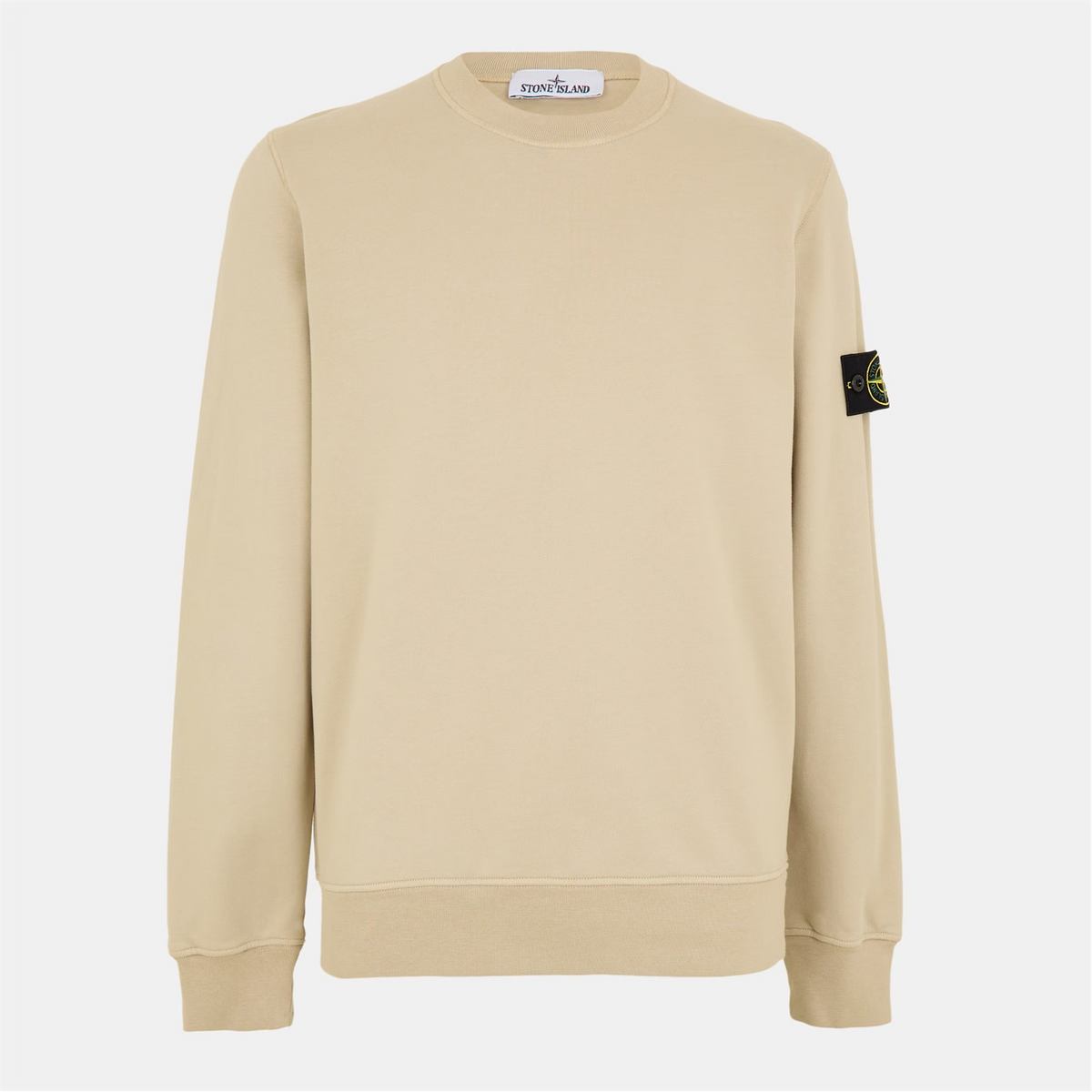 Stone Island Logo Sweatshirt Deserto