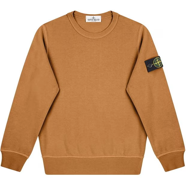 Stone Island Jumper Orange Rust Stone Island