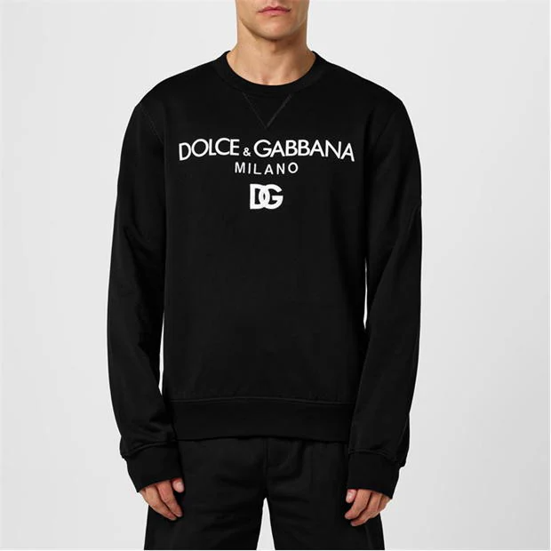 Dolce & Gabbana Logo Jumper Black
