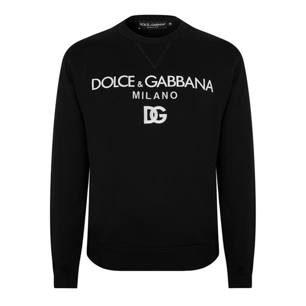 Dolce & Gabbana Logo Jumper Black