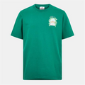 Casablanca Larche Tennis T Shirt Green