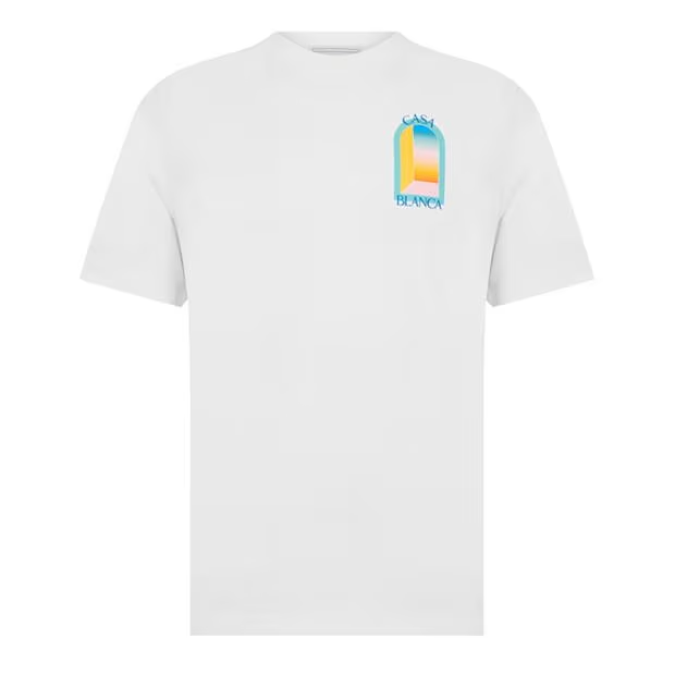 Casablanca New Mirror T Shirt White Casablanca