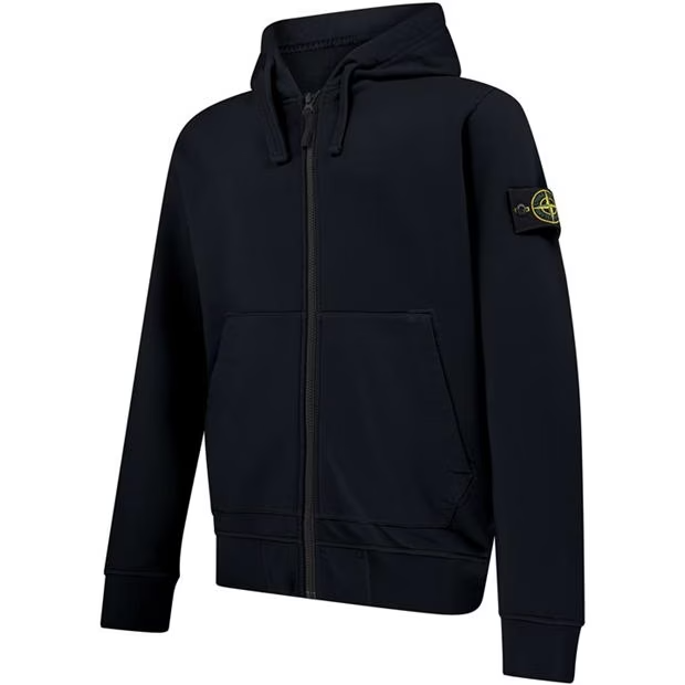 Stone Island Zip Hoodie Navy Stone Island