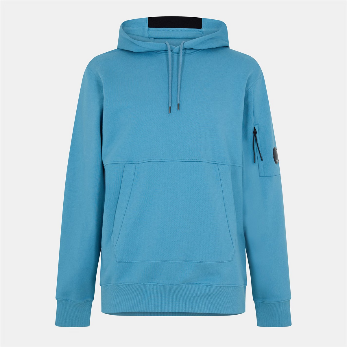 CP Company Lens Hoodie Aegean Blue