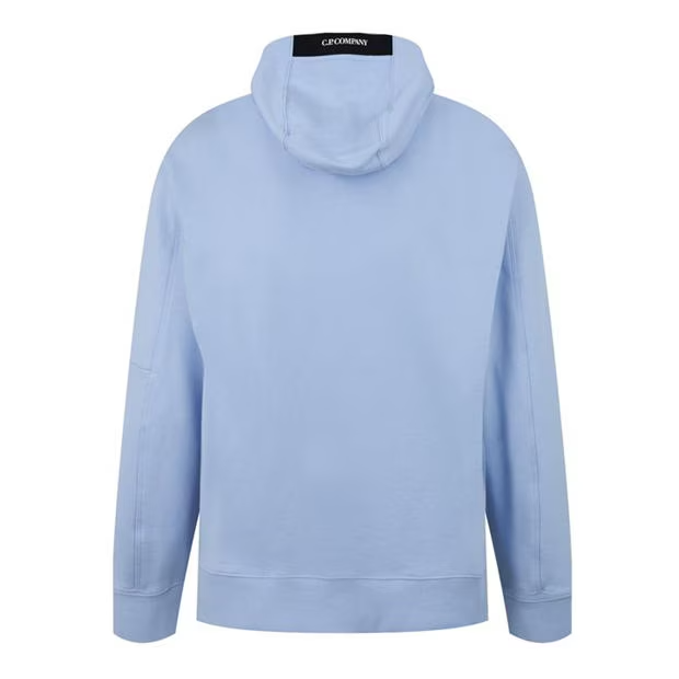 CP Company Lens Hoodie Cerulean