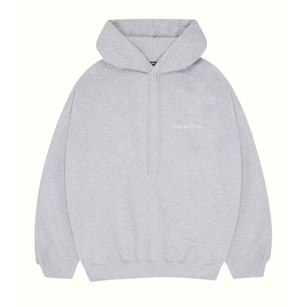 Cole Buxton CB Hoodie Grey Cole Buxton
