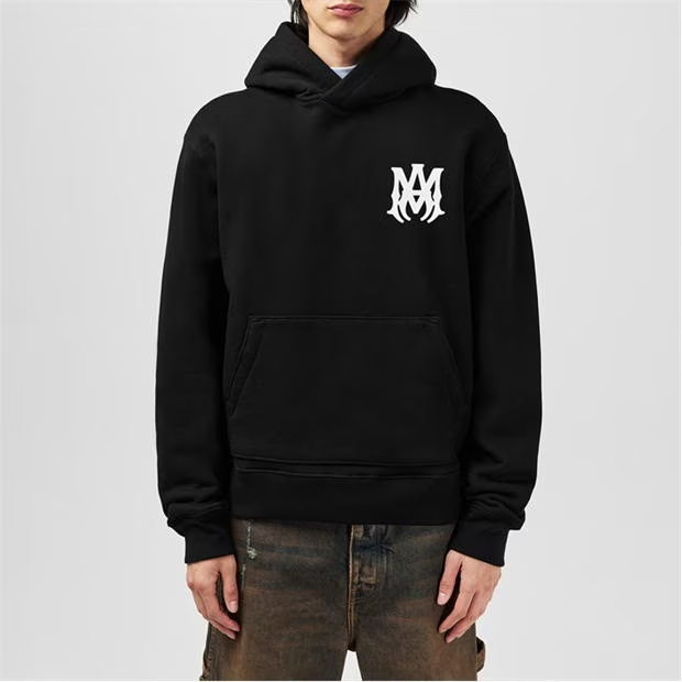 Amiri Ma Logo Hoodie Black