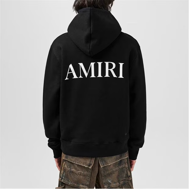 Amiri Ma Logo Hoodie Black
