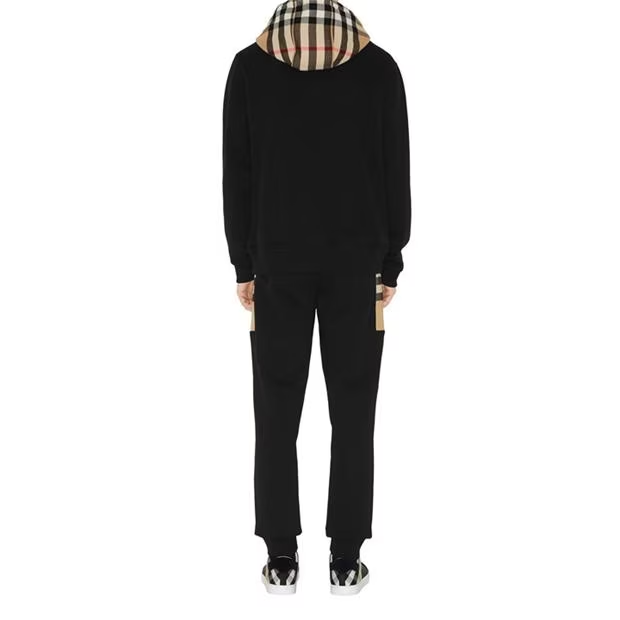 Burberry Samuel Zip Hoodie Black Burberry