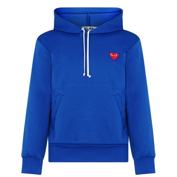 Comme Des Garçons Play Hoodie Royal Blue Comme-des-Garcons