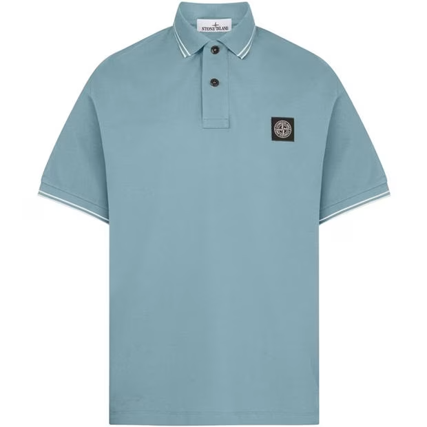 Stone Island Polo T Shirt Cielo Stone Island