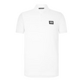 Dolce & Gabbana Plate Polo T Shirt White Dolce & Gabbana