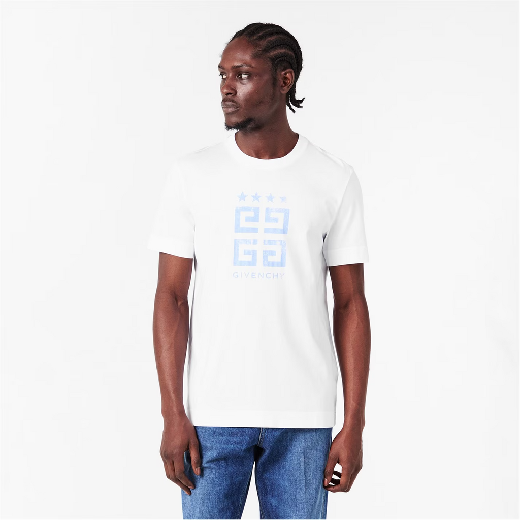 Givenchy Brush Star T-Shirt White