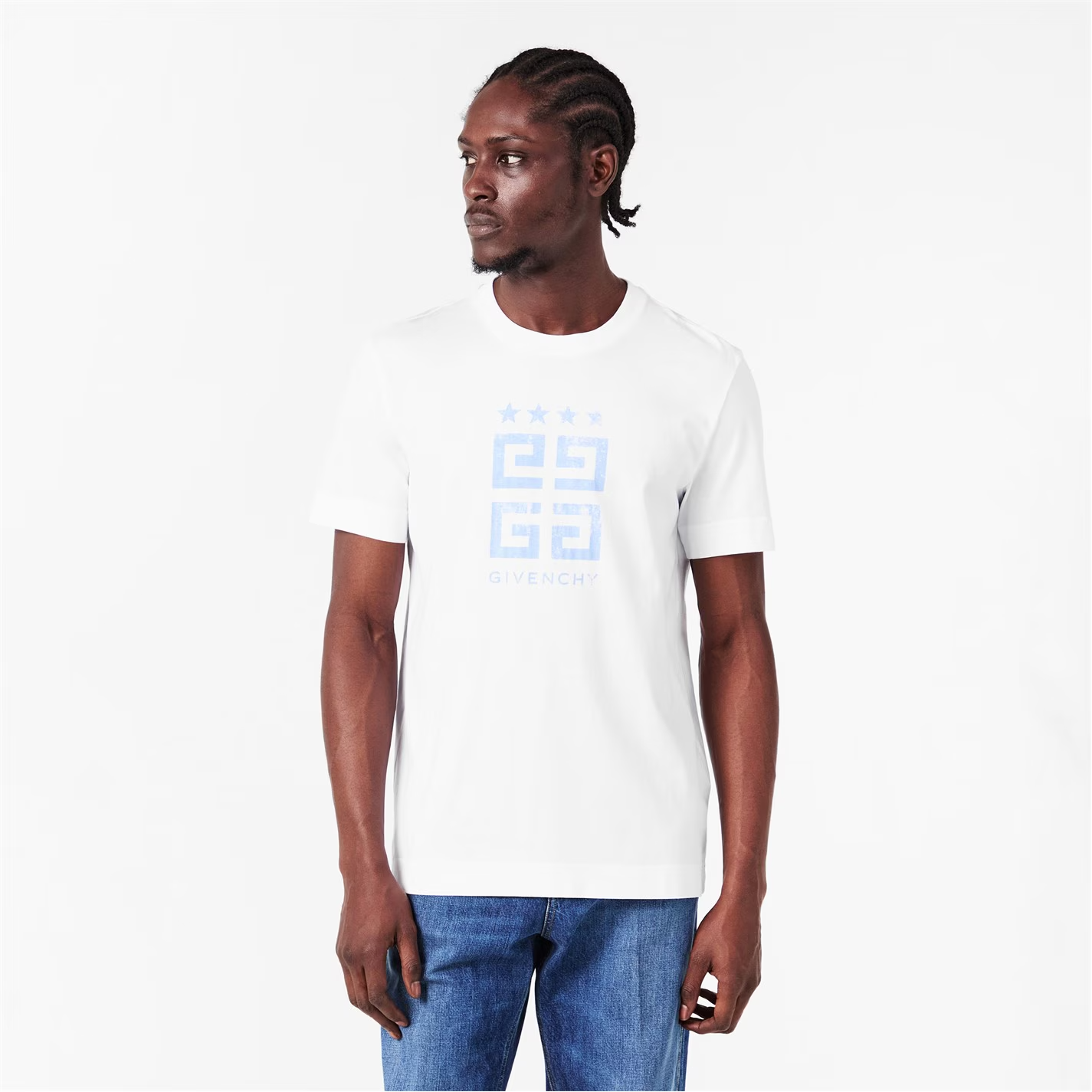 Givenchy Brush Star T-Shirt White