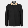 Burberry Cody Long Sleeve Polo Black