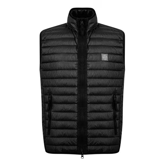 Stone Island Loom Gilet Black Stone Island