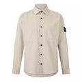 Stone Island Cord Overshirt Deserto