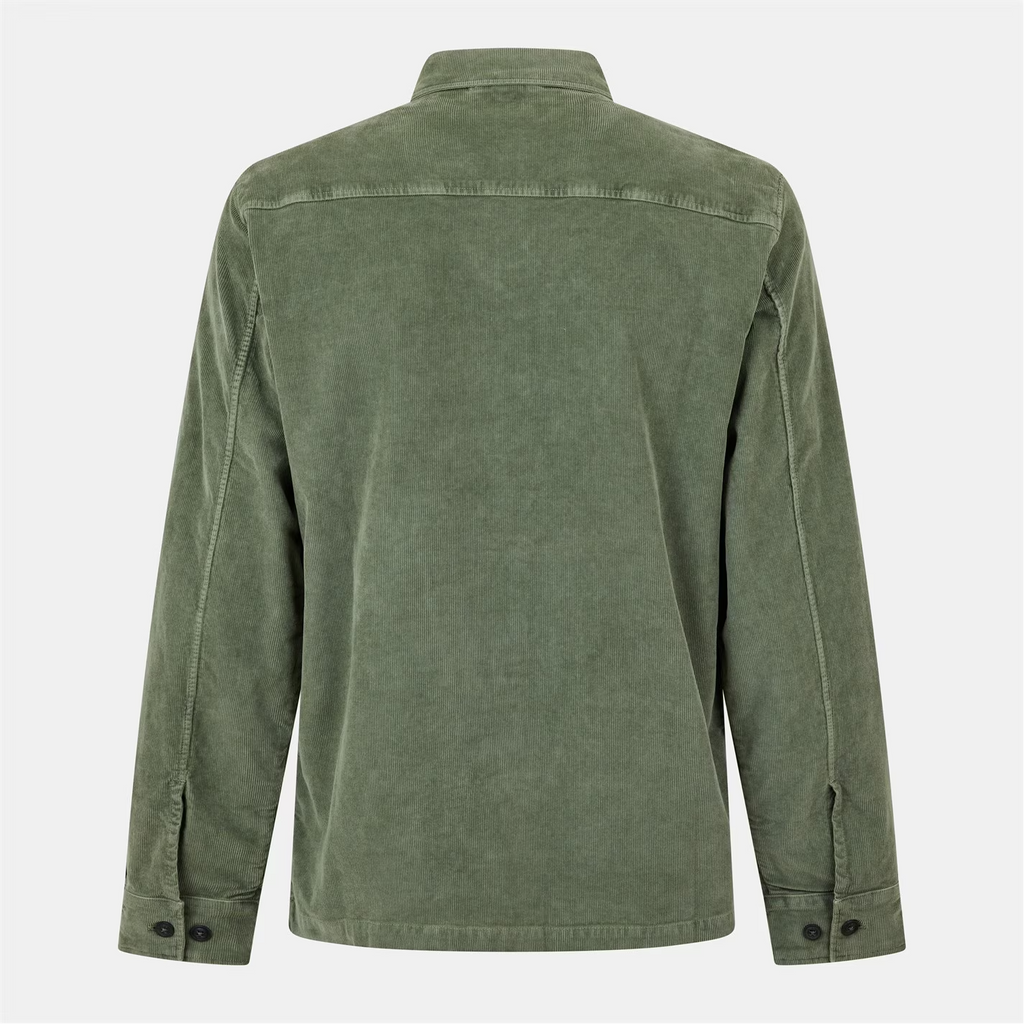 CP Company Cord Overshirt Olive