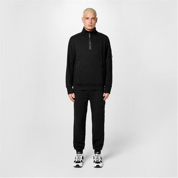 CP Company Half Zip Full Tracksuit Black CP Company