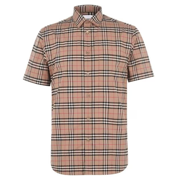 Burberry Check Short Sleeve Shirt Burberry