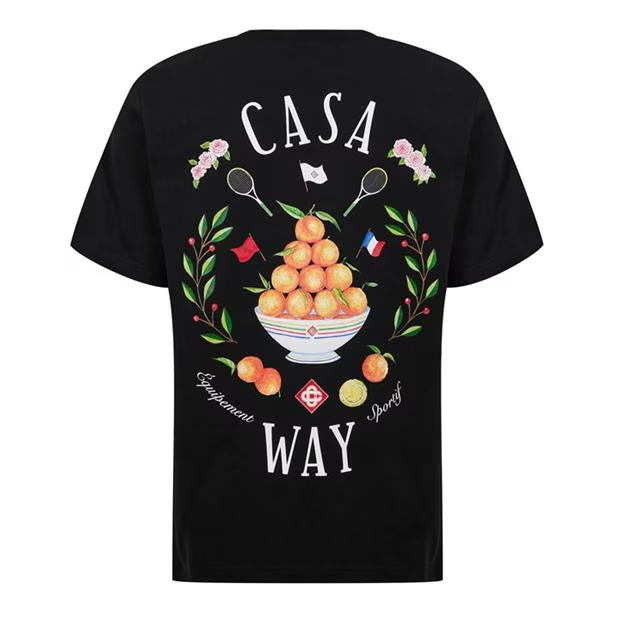Casablanca Way Shorts Set Black Casablanca