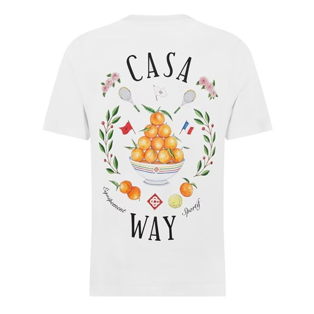 Casablanca Casa Way T Shirt White Casablanca