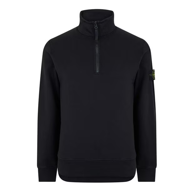 Stone Island Half Zip Full Tracksuit Black Stone Island