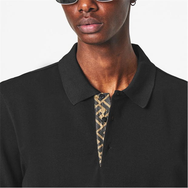 Fendi FF Detail Polo Black
