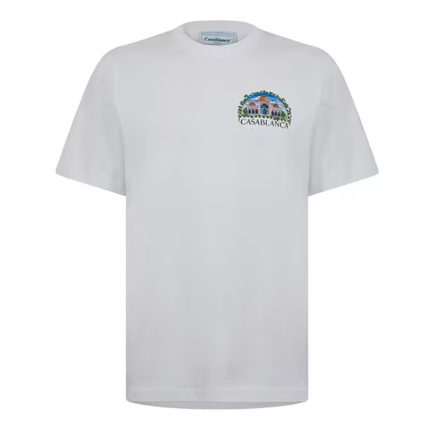 Casablanca Casa Dama T Shirt White Casablanca