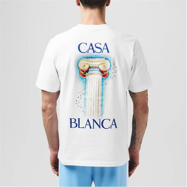 CASABLANCA La Colomne Printed T-Shirt