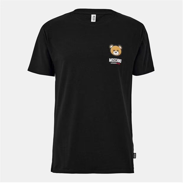 MOSCHINO Small Bear T Shirt Black