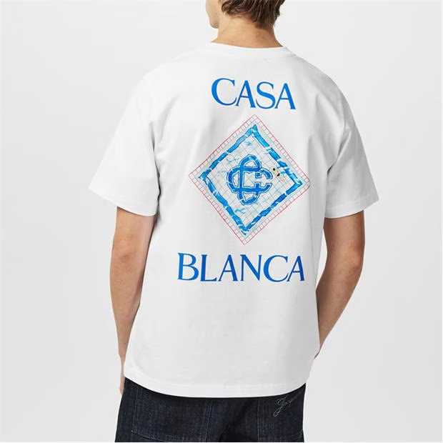 CASABLANCA Pool T-Shirt