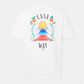 CASABLANCA Way Mountain T-Shirt White