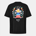 CASABLANCA Way Mountain T-Shirt Black
