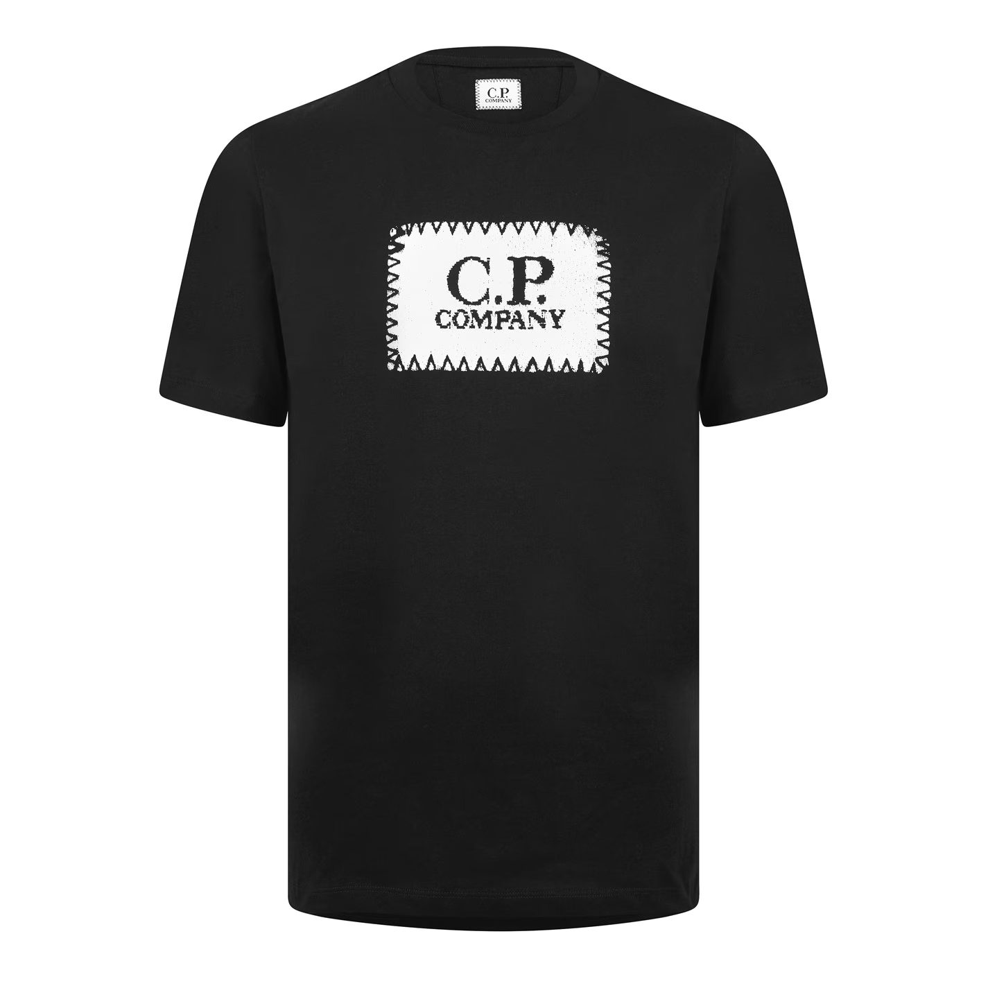 CP Company Block Logo T Shirt Black