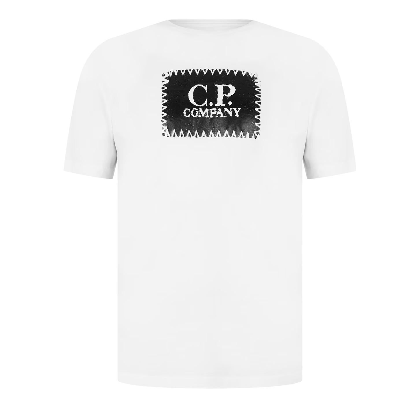 CP Company Block Logo T Shirt White