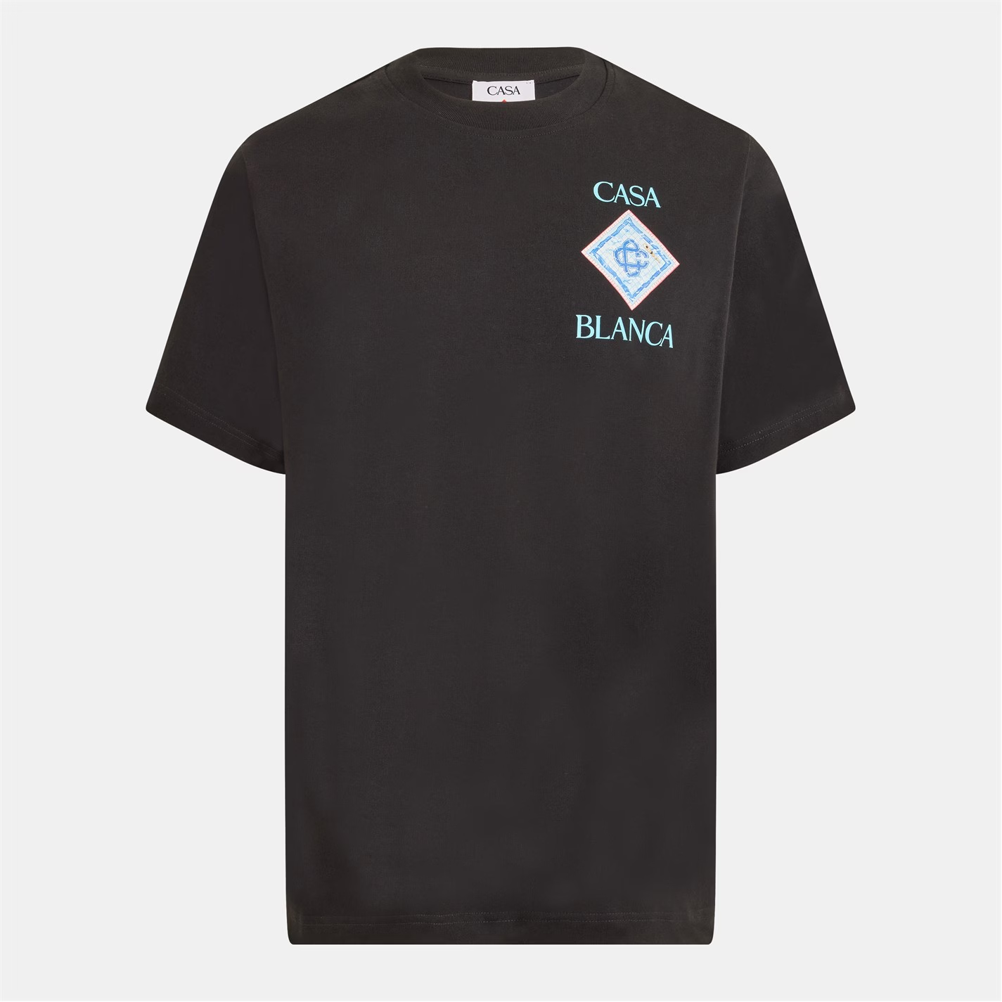 CASABLANCA Pool T-Shirt Black