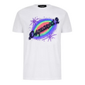 DSquared2 Shine Print T-Shirt White Dsquared2