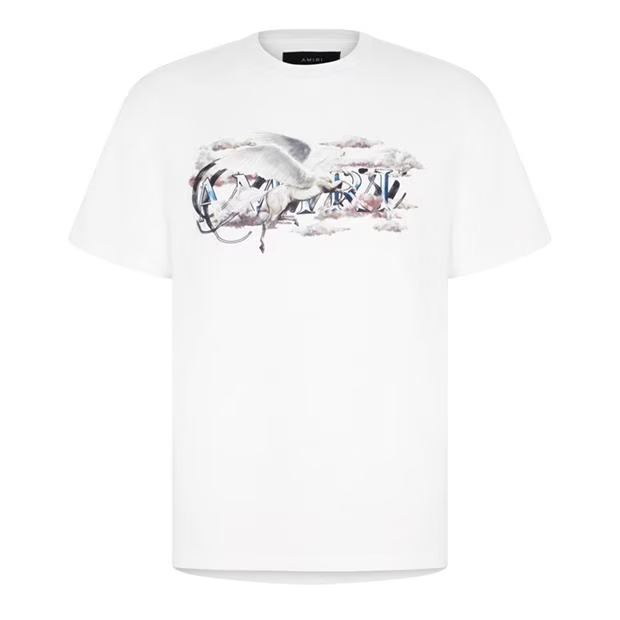 Amiri Pegasus T Shirt White Amiri