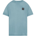 Stone Island Patch T Shirt Cielo Stone Island