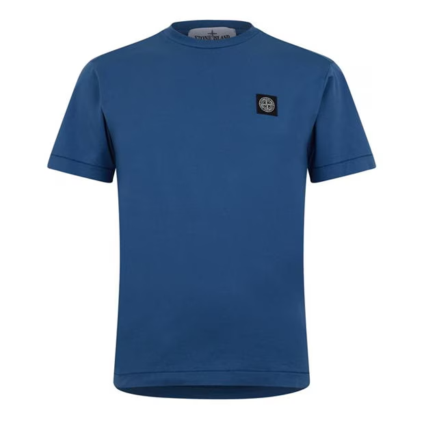 Stone Island Patch T Shirt Avio Stone Island