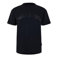 Palm Angels Curved Logo T Shirt Black Palm Angels