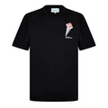 Casablanca Casa Column T Shirt Black Casablanca